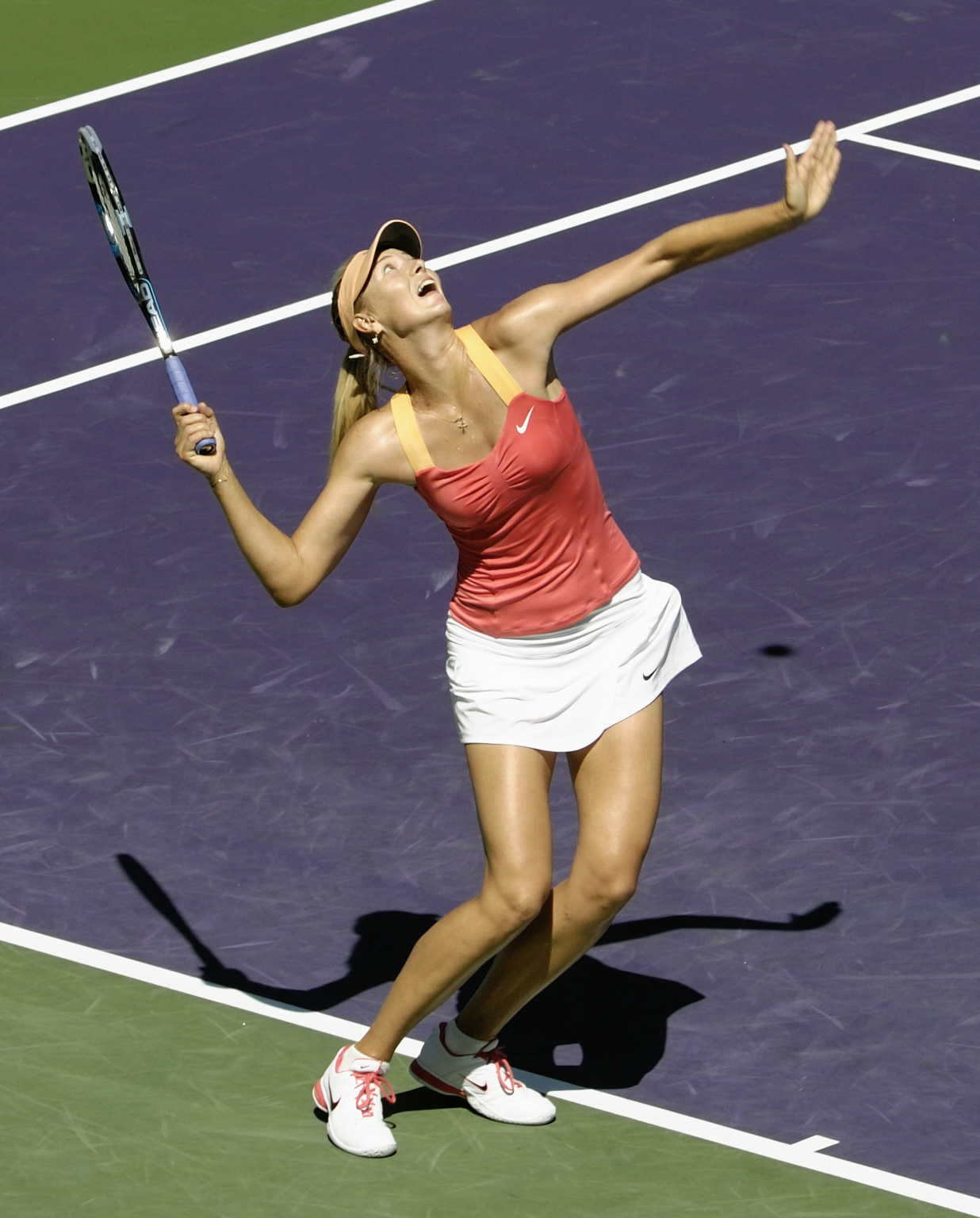 Maria Sharapova at Sony Ericsson Open 2012