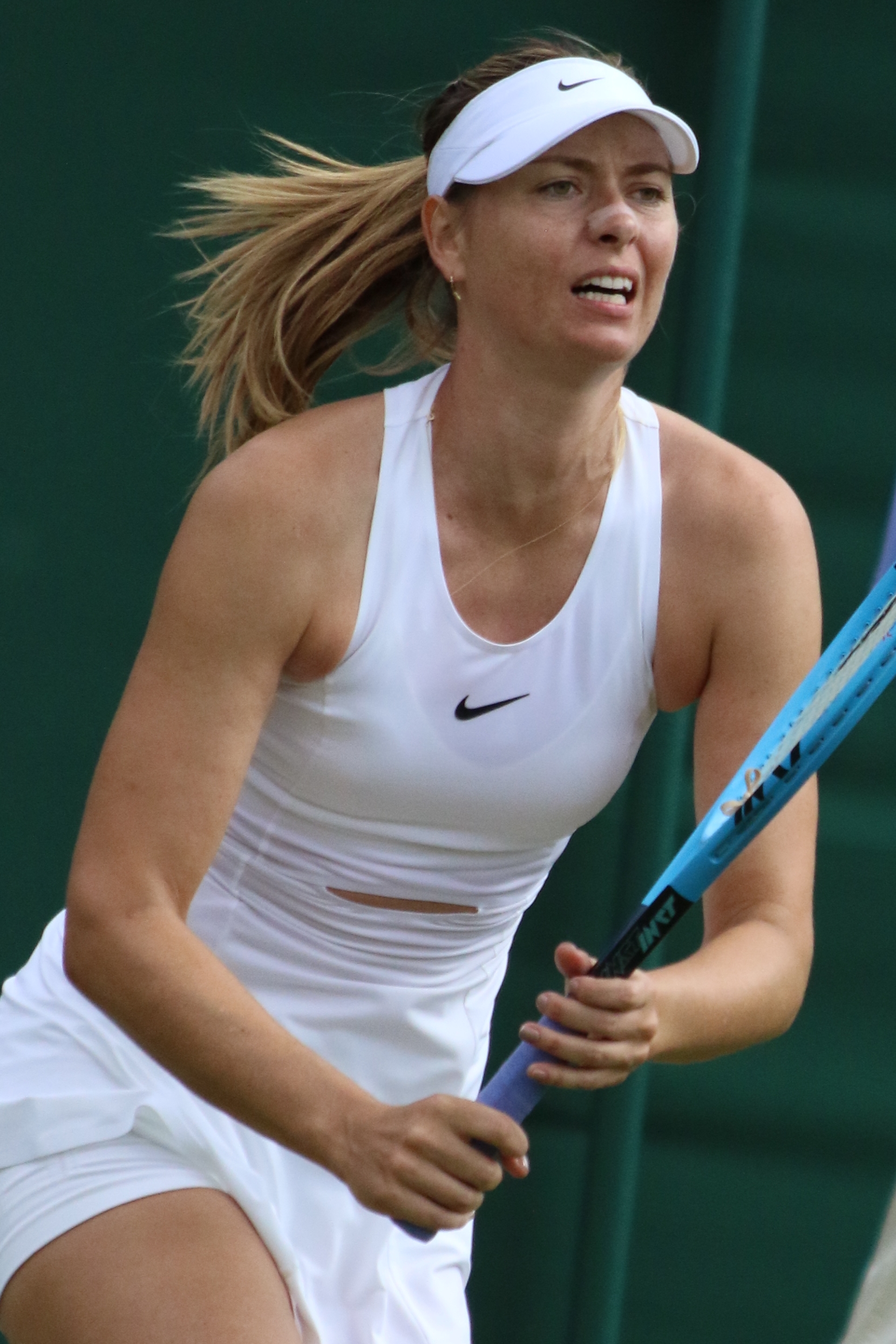 Maria Sharapova at Wimbledon 2019